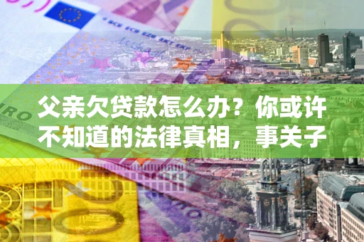 武汉父亲欠贷款怎么办？你或许不知道的法律真相，事关子女未来