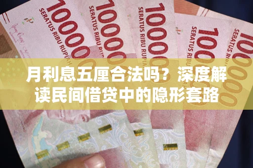 武汉月利息五厘合法吗？深度解读民间借贷中的隐形套路