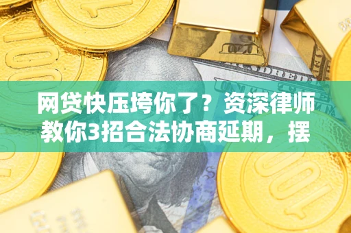 武汉网贷快压垮你了？资深律师教你3招合法协商延期，摆脱暴力催收！