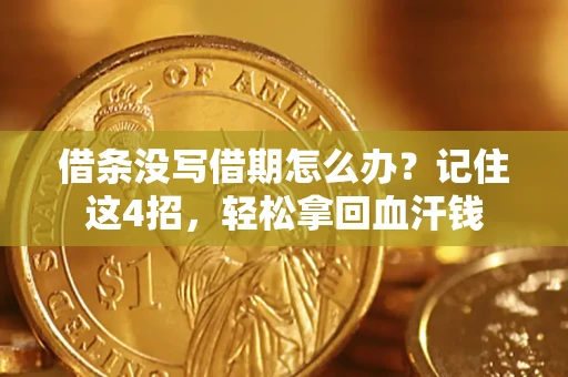 武汉借条没写借期怎么办？记住这4招，轻松拿回血汗钱